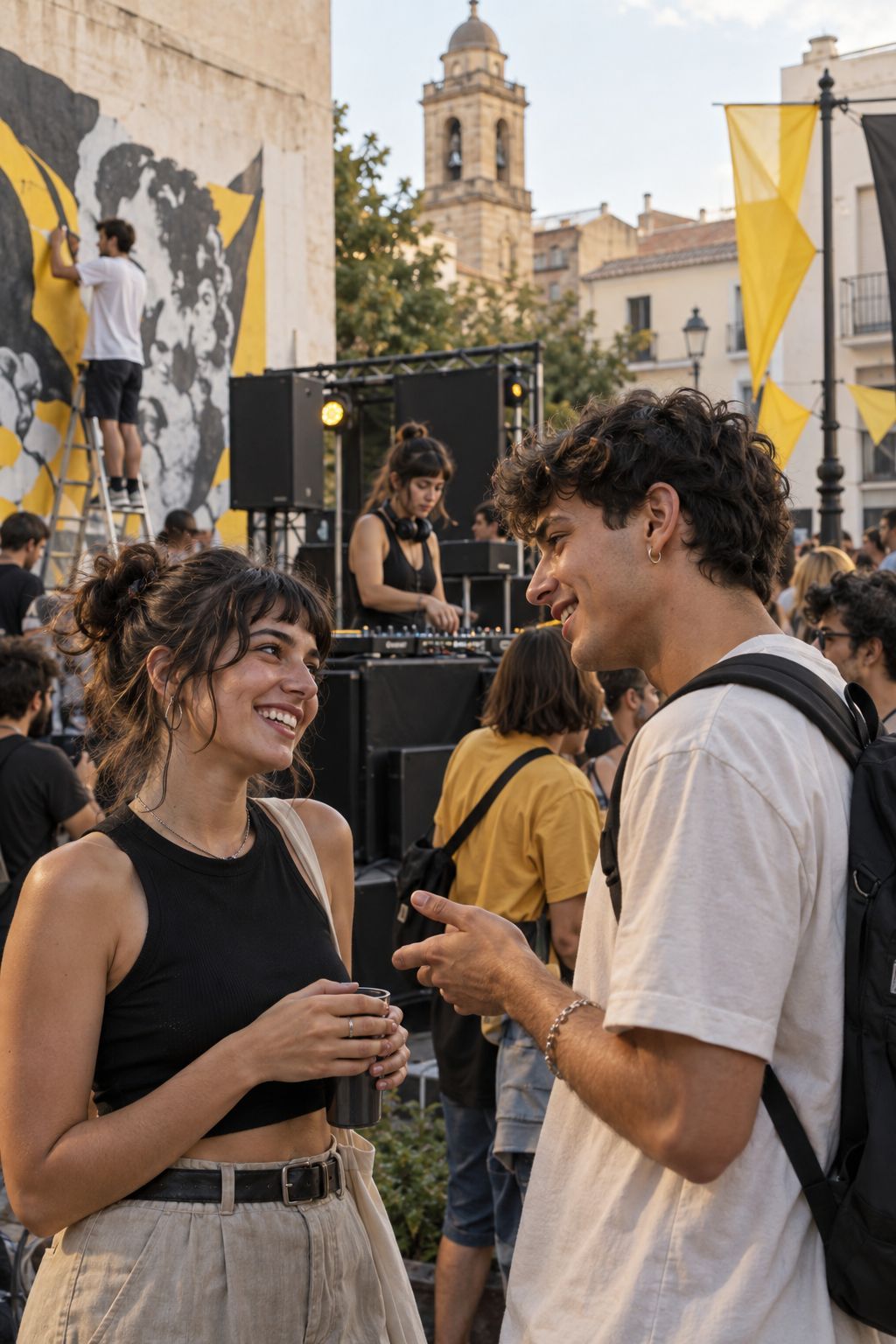 Participación juvenil en Urban Day, festival de cultura urbana